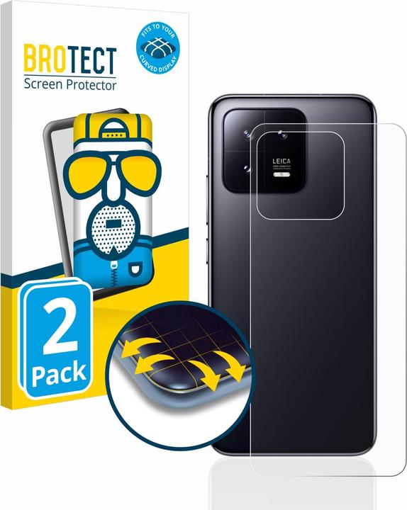 Produktbild BROTECT Full-Cover Displayschutz Matt (2 Stück, Xiaomi 13)