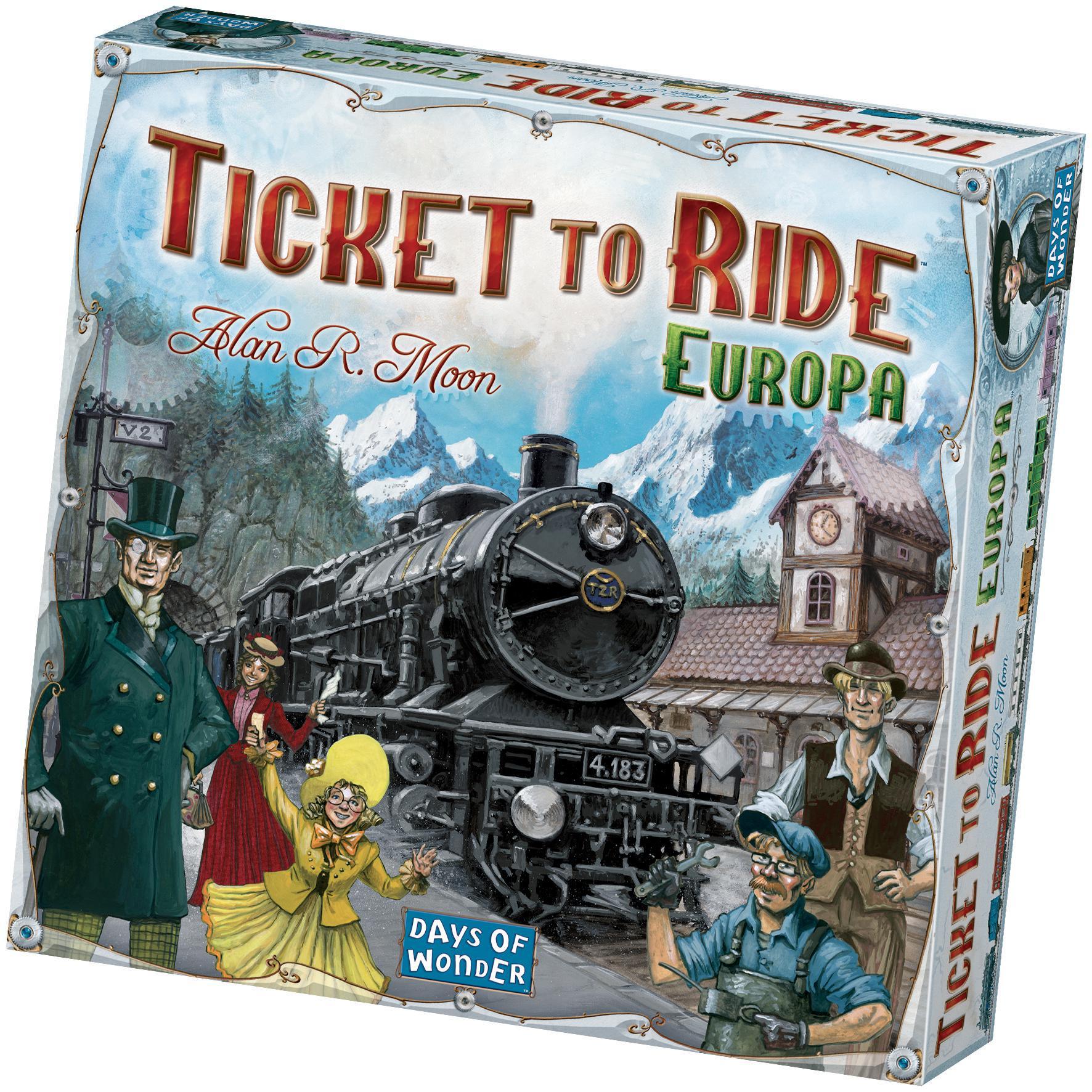 Asmodée ASMODEE 8500 - Ticket To Ride Europa (Italiano)