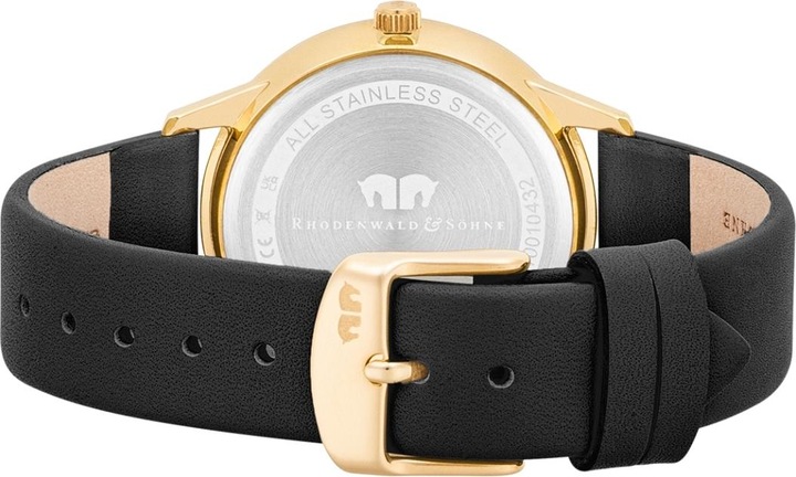 Produktbild Multifunktionen Amidala Echtleder Gelbgold - 34088 (Analoguhr, 38 mm)