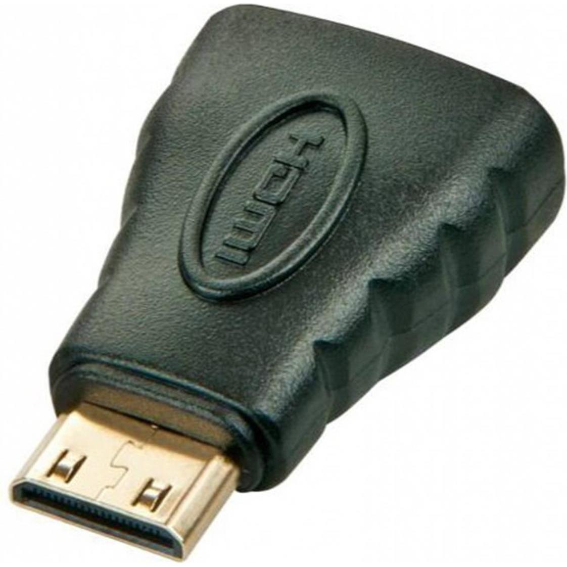 Thumbnail - Lindy HDMI zu (Mini HDMI, 1.48 cm), Data + Video Adapter, Schwarz