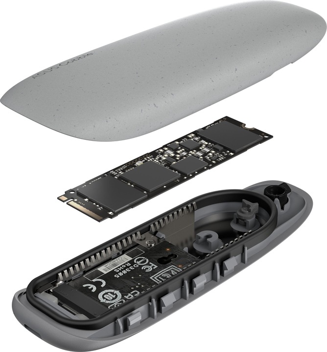 Produktbild ASUS Geh COBBLE GRAY Speichergehäuse (M.2)