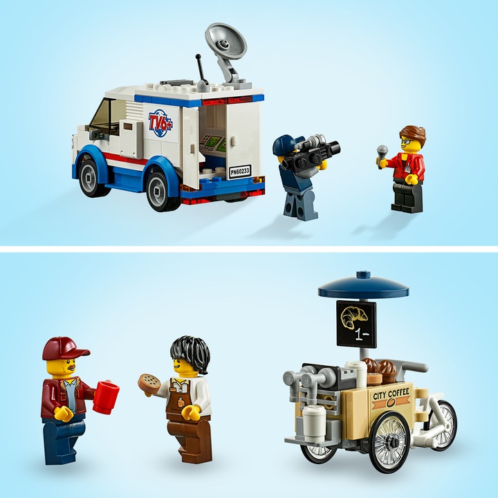 Actual product image LEGO Great Donut Shop Opening (60233, LEGO City)