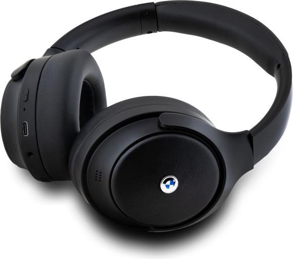 Produktbild BMW Bluetooth ANC On-Ear Headphones BMBHKL601SSLVK Black/Black Metal Logos (ANC, Kabellos)
