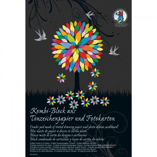 Produktbild Ursus Tonzeichenpapier & Fotokarton Block (130 g/m², 50x)
