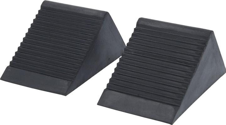 Actual product image KS Tools Rubber wheel chock (pair)