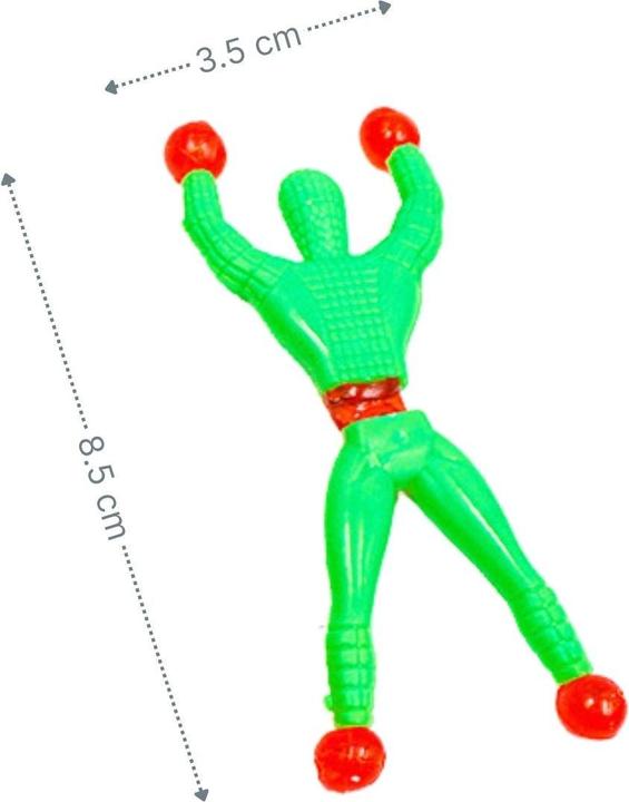 Actual product image Hermex Sticky toy Climbing man Wall climber Window runner Sticky toy