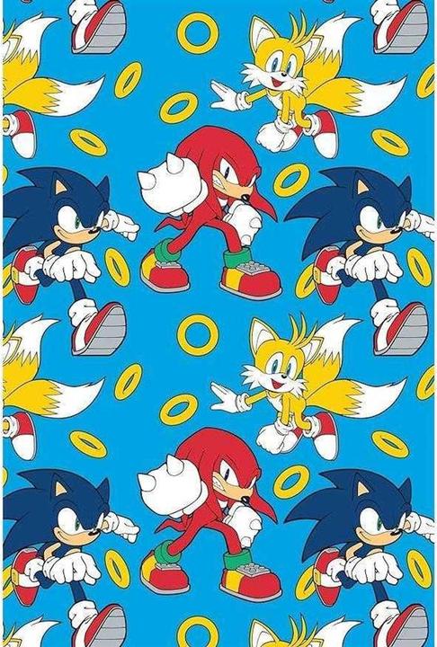 Sonic The Hedgehog Geschwindigkeit Decke Fleece (100 x 150 cm)