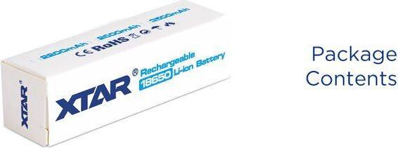 Actual product image Xtar Li-Ion 18650 (1 pcs., 18650, 3500 mAh)