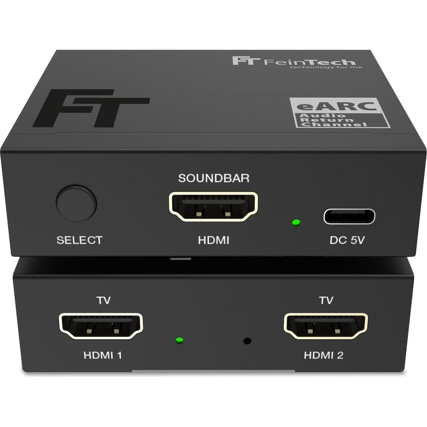 Thumbnail - FeinTech AX420 HDMI eARC Switch 2 TV x 1 Soundbar, Switch Box