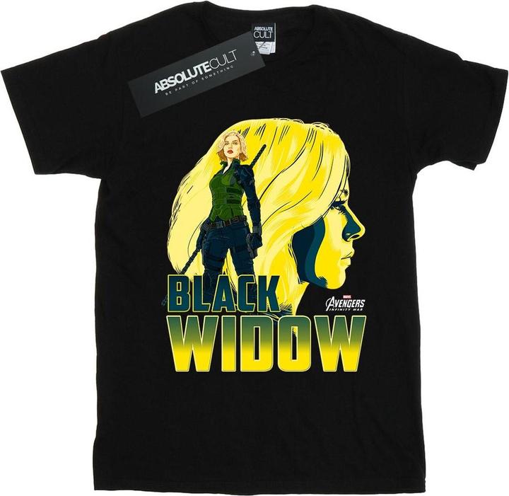 Produktbild Avengers Infinity War Black Widow Character TShirt Jungen (128)
