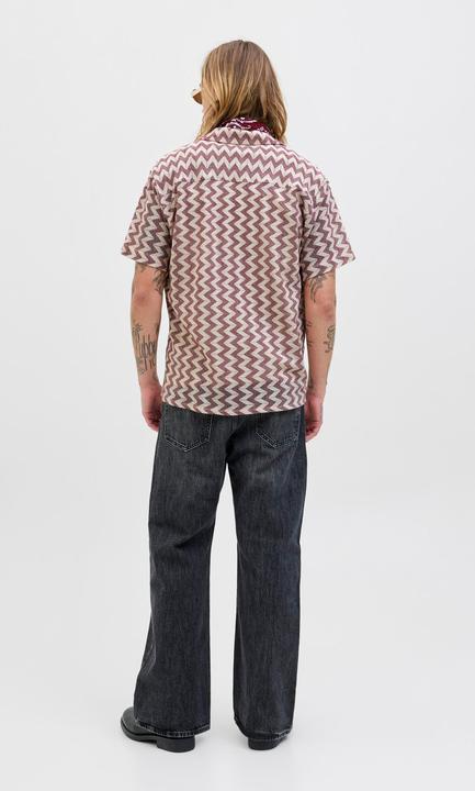 Produktbild Jack & Jones Jorsummer Luke Texture Resort Shirt Ss (XL)