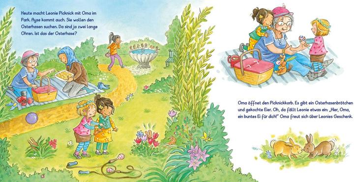 Produktbild Leonie freut sich auf Ostern (Sandra Grimm, Stéffie Becker, Deutsch)