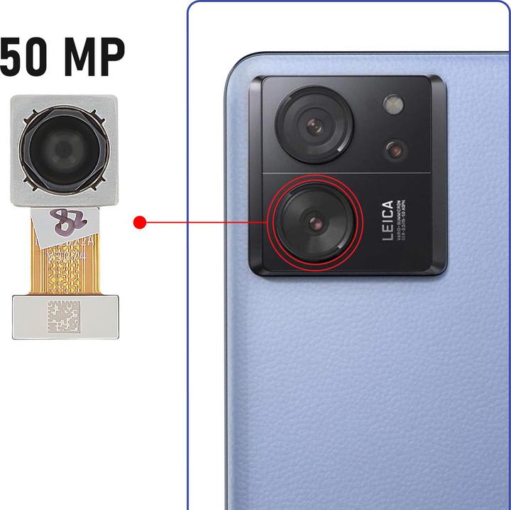 Actual product image Clappio Telephoto lens camera spare part