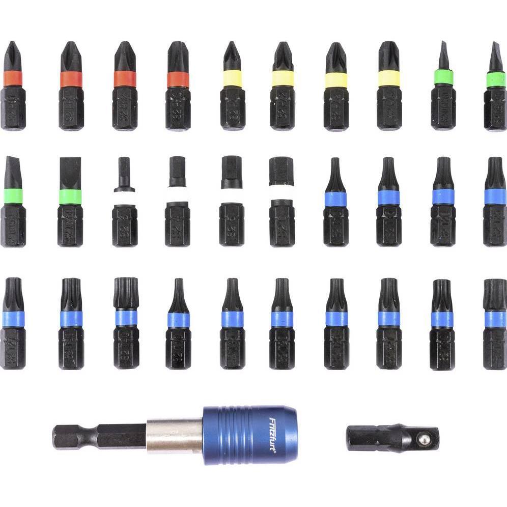 Fritzfurt, Chiave a bussola, 6100-3071 Bit-Set 32teilig Schnellwechselfutter (Chiave a brugola, Scanalatura per la vite)