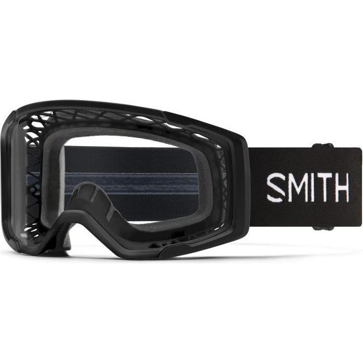 Smith, Herren, Sportbrille, Rhythm MTB (Black, Clear, Transparent), Schwarz