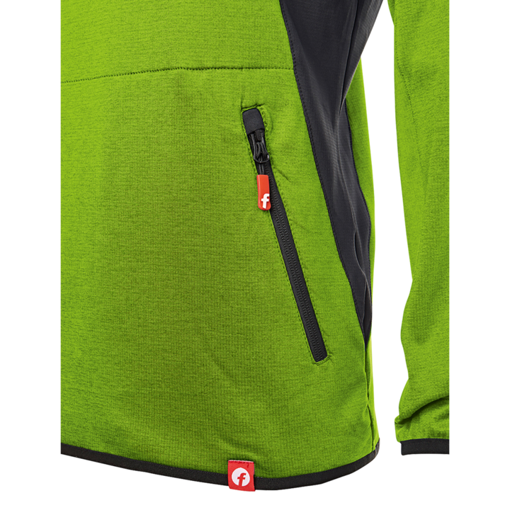 Actual product image Magni Tech fleece jumper lime/black mottled size L Fortis Elements (L)