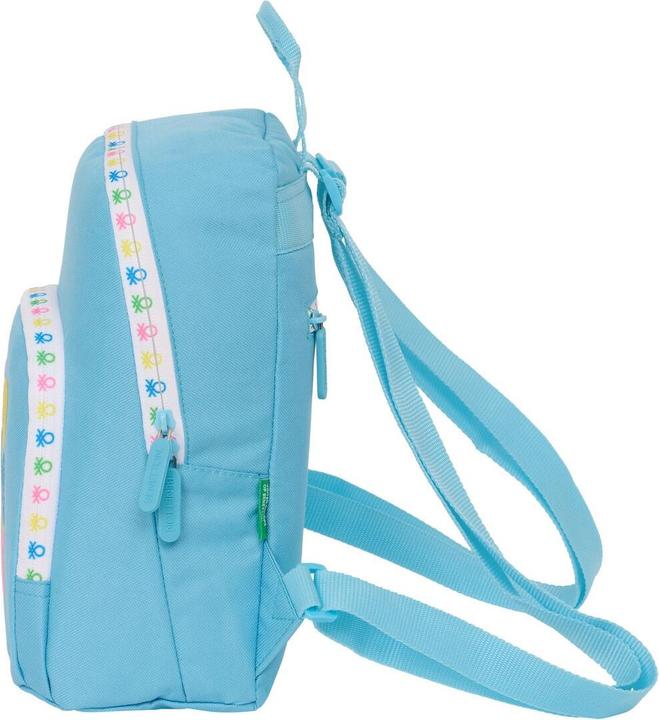 Actual product image Benetton Backpack Spring Mini Celeste 25 x 30 x 13 cm