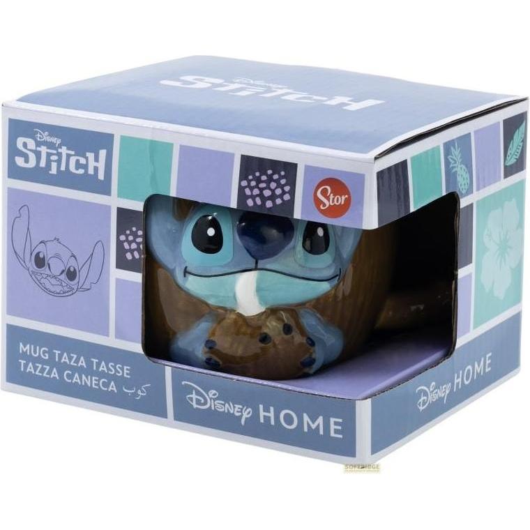 Thumbnail - Stor, Tasse, STITCH - Noix de Coco - Mug 3D - 414 ml (414 ml)