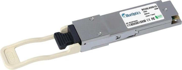 Produktbild BlueOptics NVIDIA MMA1B00-C100-TG kompatibler QSFP28 BO28L859S1D