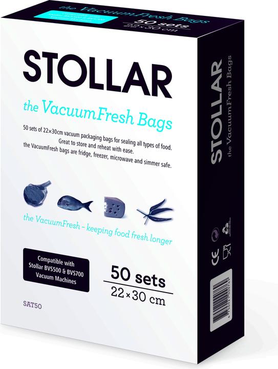 Immagine prodotto Stollar VACUUMFRESH 50 SACCHETTI 22X30CM SAT50 (50x)