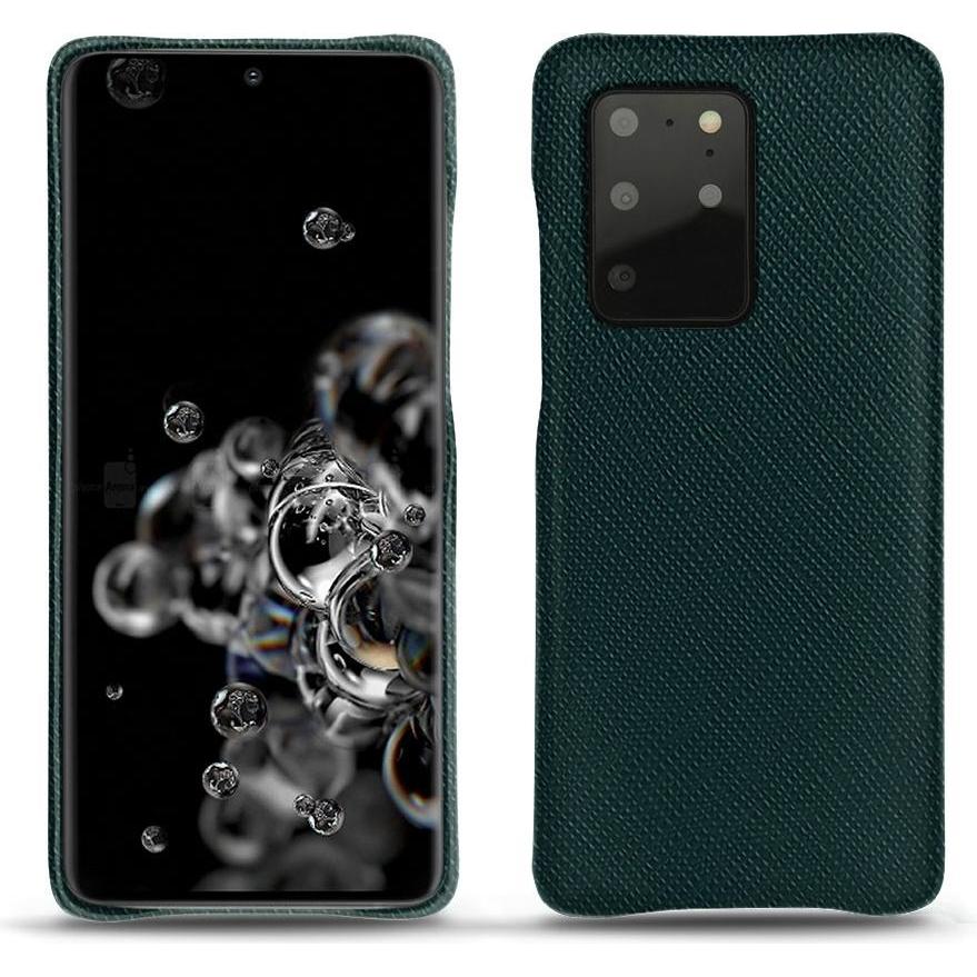 Noreve Lederschutzhülle (Samsung Galaxy S20+ 5G), Smartphone Hülle, Grün