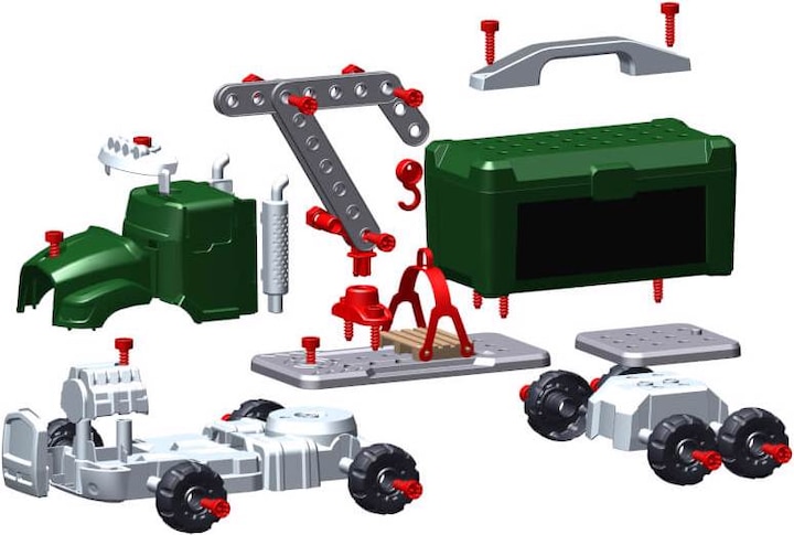 Image du produit Theo Klein Kit de jeu camion à visser Bosch avec Ixolino