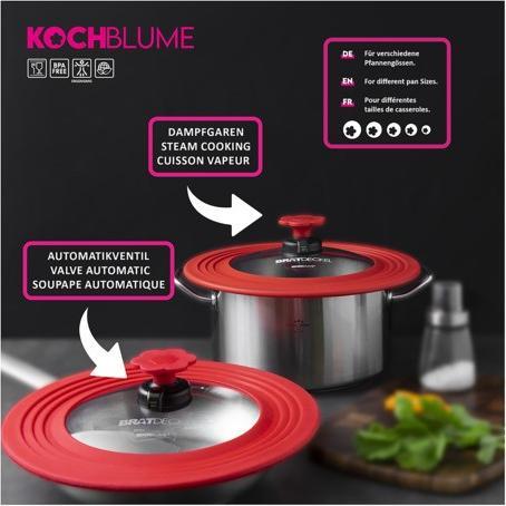 Immagine prodotto Kochblume Coperchio per arrostire (28 cm, Materiale sintetico)