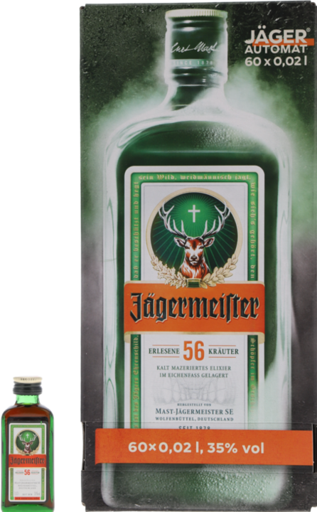 Produktbild Jägermeister Kräuterlikör (1 x 2 cl)