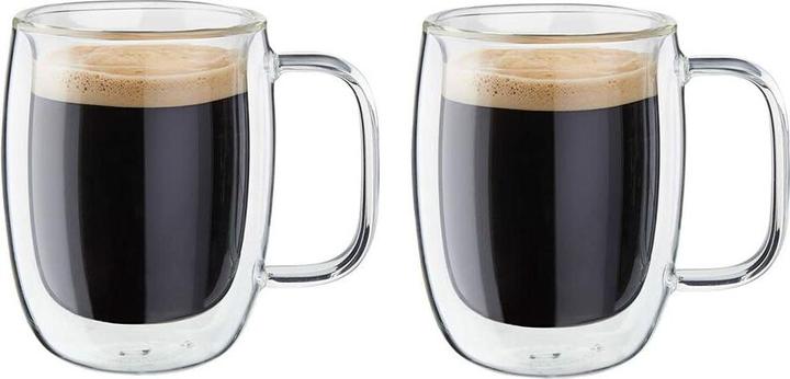 Actual product image Zwilling Sorrento Plus Espresso Dopio Glass with Handle Set of 2 (134 ml, 1 x)