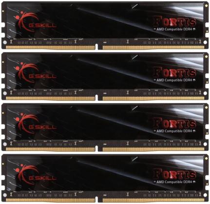 Actual product image G.Skill Fortis (4 x 16GB, 2400 MHz, DDR4-RAM, DIMM)