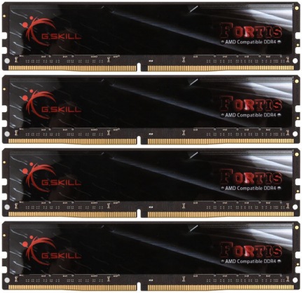 Produktbild G.Skill Fortis (4 x 16GB, 2400 MHz, DDR4-RAM, DIMM)