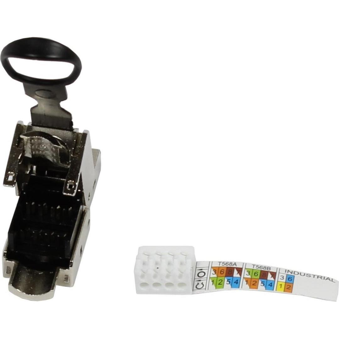 Thumbnail - Synergy 21 TP-Stecker TP Feldkonfektionierbar CAT6A RJ45 Werkzeuglos mit Entriegelungslasche(Push/Pull) Synergy (CAT6a),...