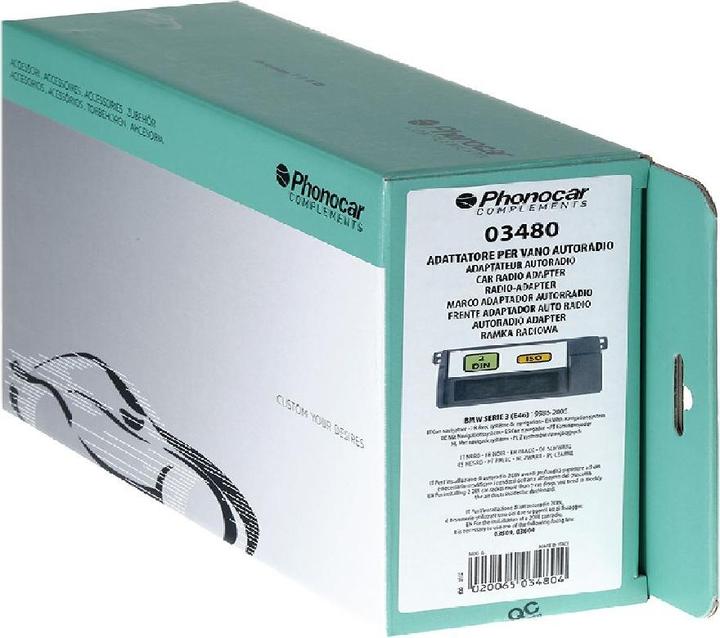 Image du produit Phonocar Cadre radio anthracite métallisé