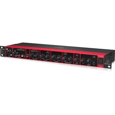 Thumbnail - Behringer UV1 Przedwzmacniacz mikrofonowy z interfejsem USB, Phono Vorverstärker, Schwarz, Rot
