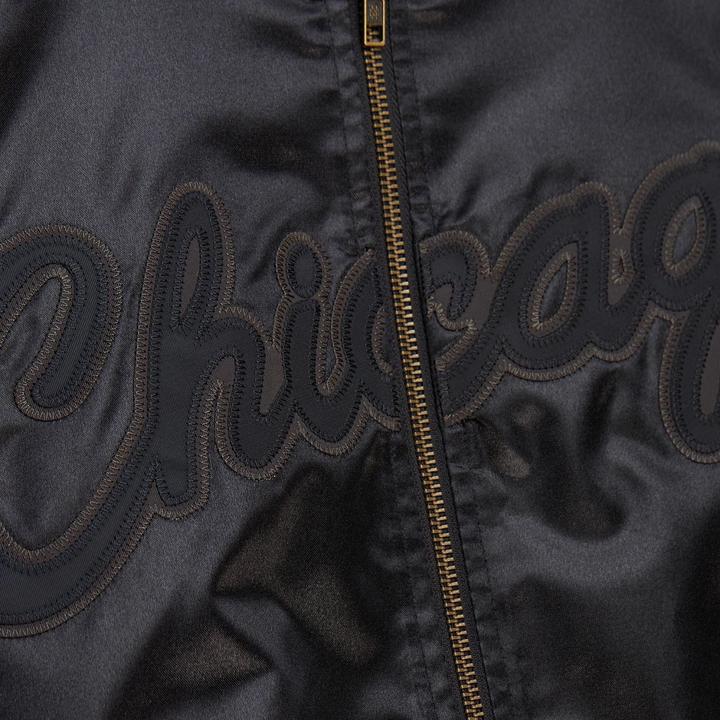 Immagine prodotto Mitchell & Ness M&N Satin Bomber Veste - STATESIDE Chicago Bulls noir (M)