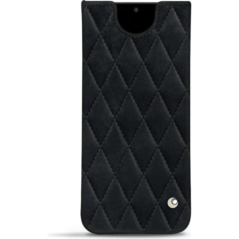 Noreve Lederschutzhülle (Samsung Galaxy S20 Ultra 5G), Smartphone Hülle, Schwarz