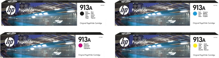 Actual product image HP 913A Set of 4