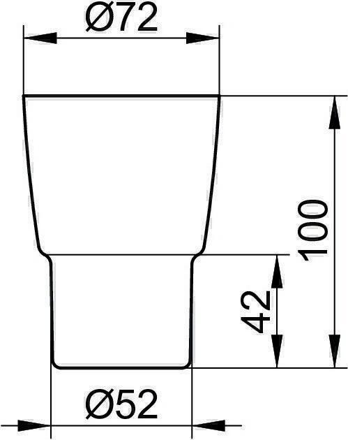 Actual product image Keuco City 2 (Ø 7.5 x 10 cm)