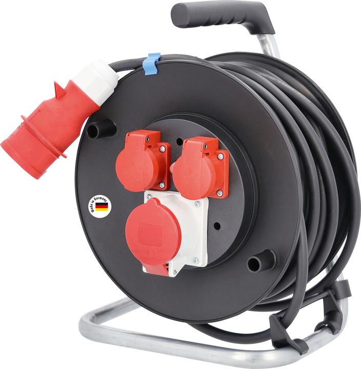 As - Schwabe Plastic cable drum CEE HO7RN-F 25 m (25 m, 1.50 mm²)