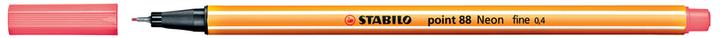 Produktbild STABILO point 88 Fineliner (Neonrot, 1 x)