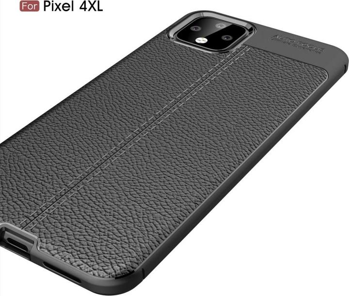 Produktbild Screenguard Google Pixel 4 XL Hülle Leather Design TPU Cover (Google Pixel 4 XL)