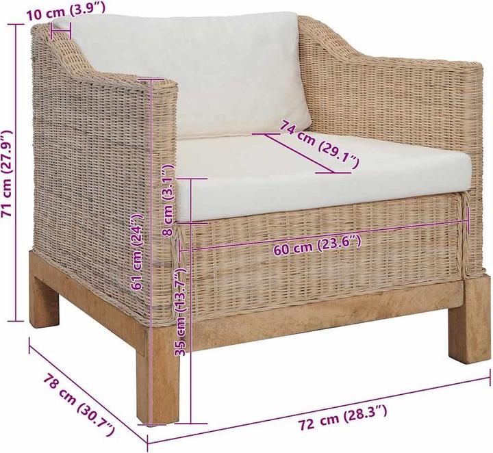 Produktbild vidaXL Sessel