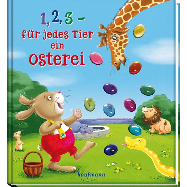 Thumbnail - 1, 2, 3 - für jedes Tier ein Osterei, Kinderbücher von Kristin Lückel, Sabine Legien