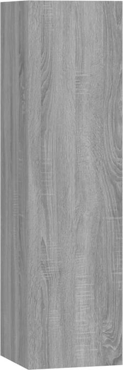 Produktbild VidaXL TV Schrank Set 8-tlg. Grau Sonoma Wohnwand Hängeschrank Schrankwand (30 x 30 x 110 cm)