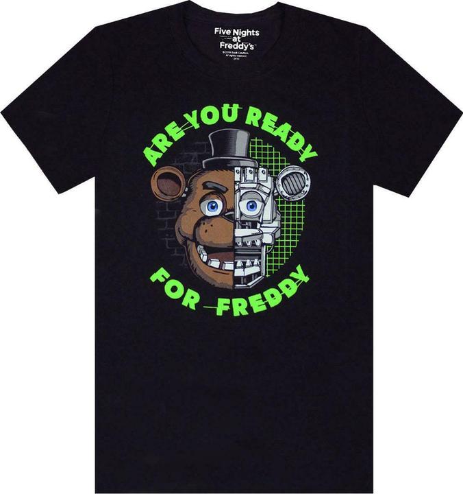 Immagine prodotto Five Nights At Freddys Are You Ready For Freddy Maglietta Ragazzi (158, 164)