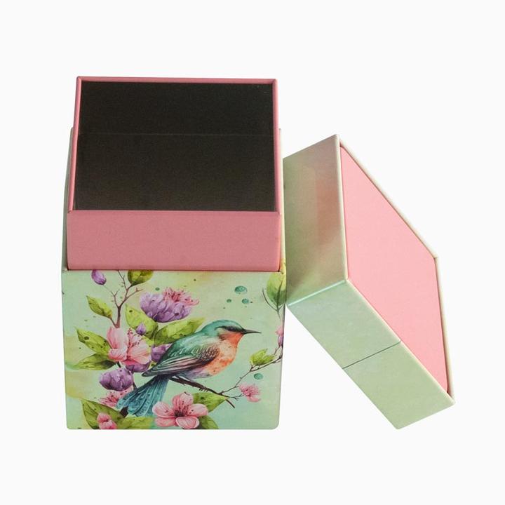 miniSchoggi Teedose Vogel, 78 x 78 x 110 mm