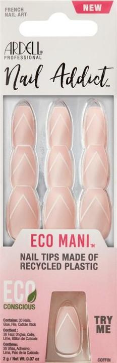 Image du produit Ardell Nail Addict Eco Mani Nail Art 30 Stk (Ongles artificiels, Nude)