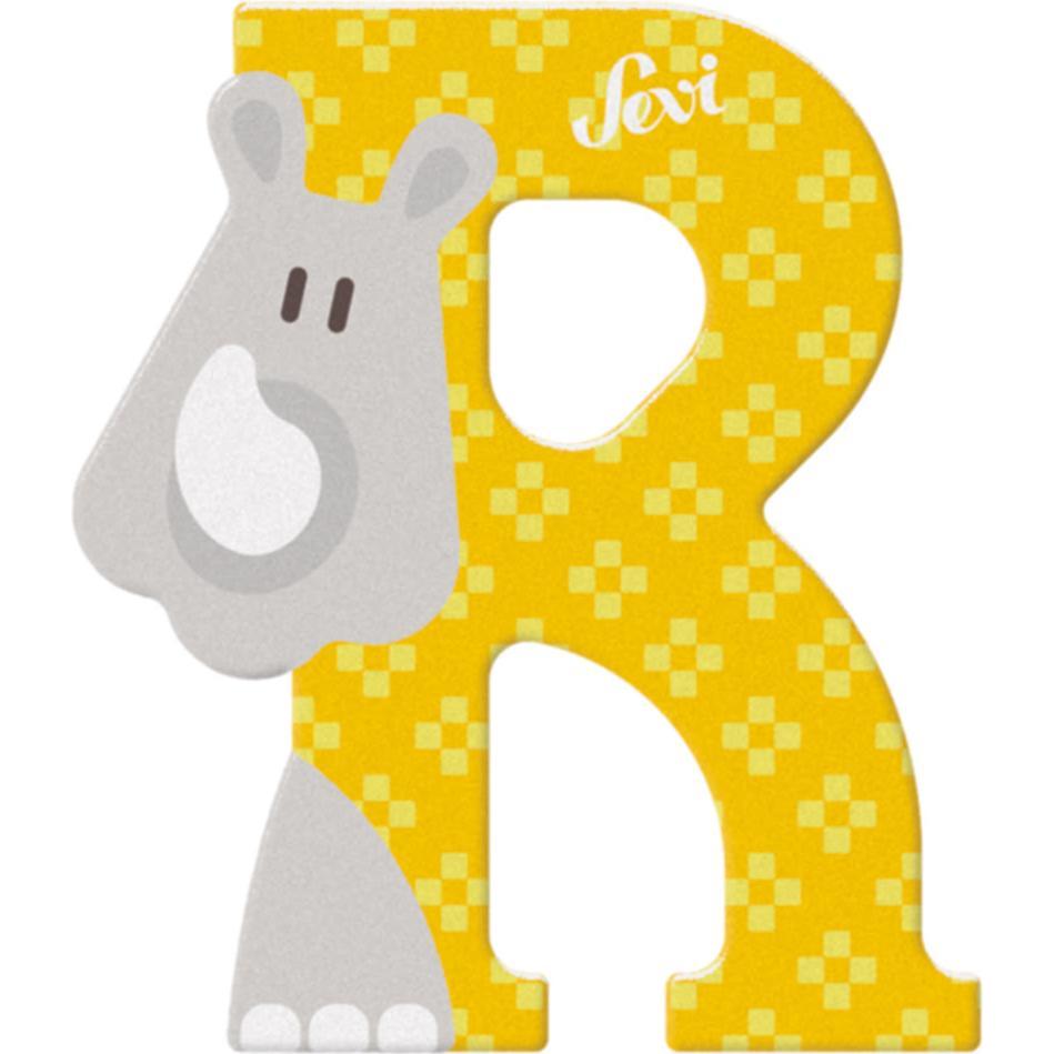 Sevi, Holzbuchstaben + Stoffbuchstaben, Tiere R