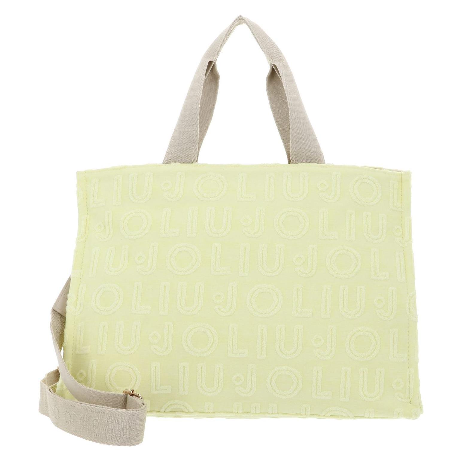 Liu Jo, Damen, Handtasche, Jacquard Plain Tote, Gelb