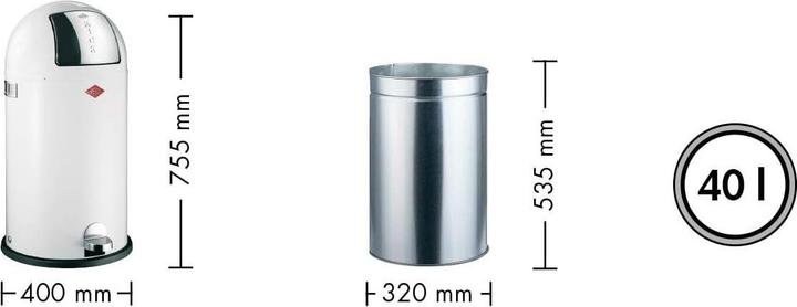 Produktbild Wesco Kickboy (40 l)